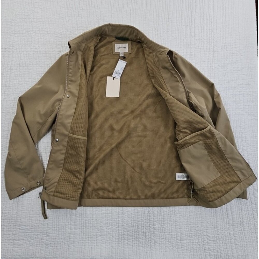 Industry Republic Clothing Touring Jacket Men's Small Beige NWT Button MSRP $135 - Picture 8 of 15